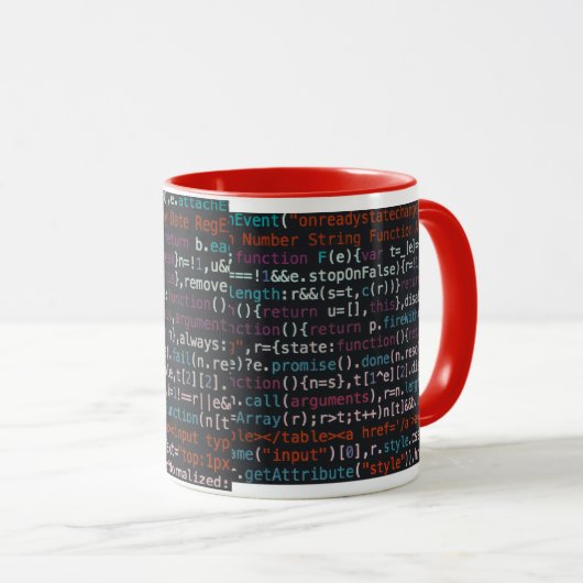 Mug code (Devant droit)
