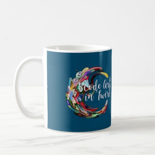 Mug Code Art en Twirl (Gauche)