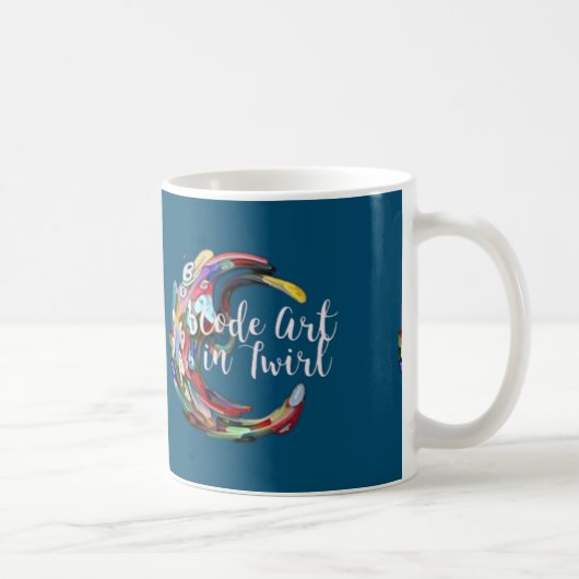 Mug Code Art en Twirl (Droite)