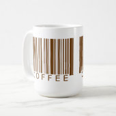 Mug Code barres de café (Devant gauche)