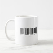 Mug Code barres de programmateur de logiciel (Gauche)