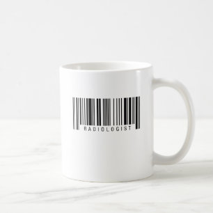 Mug Code barres de radiologue