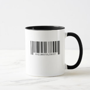 Mug Code barres de rhumatologue