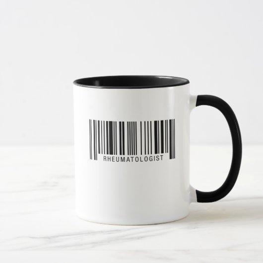 Mug Code barres de rhumatologue (Droite)