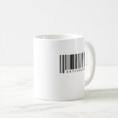 Mug Code barres orthopédique (Devant droit)