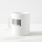 Mug Code barres orthopédique (Devant gauche)
