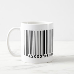 Mug Code-barres très amusant