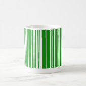 Mug Code barres vert (Centre)