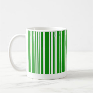 Mug Code barres vert