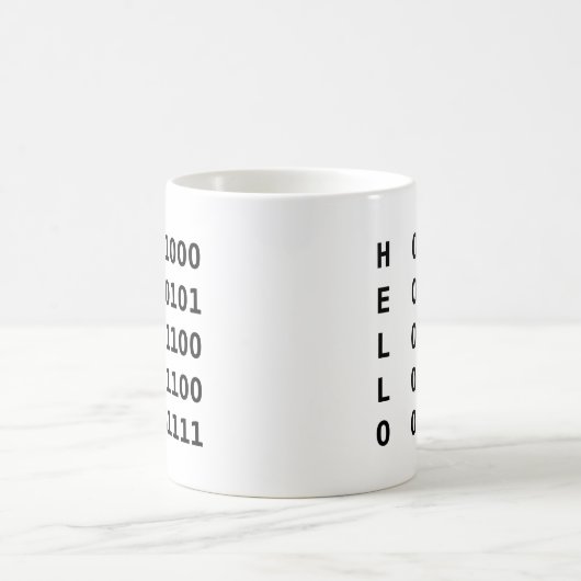 Mug Code binaire (Centre)