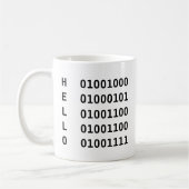Mug Code binaire (Gauche)