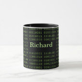 Mug Code binaire personnalisé (Centre)
