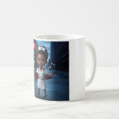 Mug Code Blue : Prix réduits sur les pousses de soins  (Devant droit)