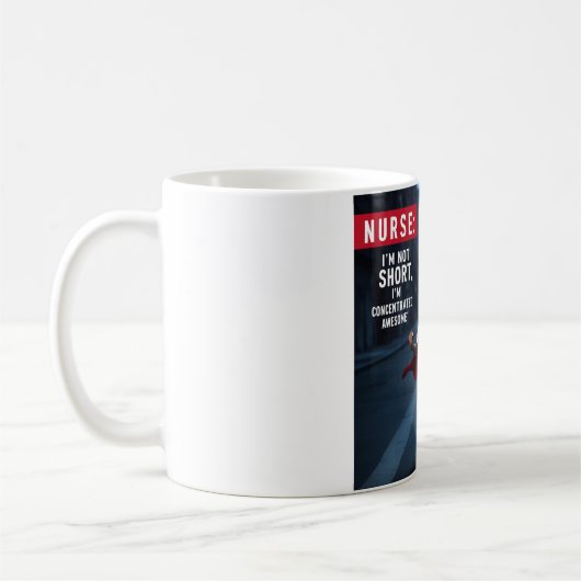 Mug Code Blue : Prix réduits sur les pousses de soins  (Gauche)