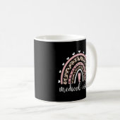 Mug Code clinique Médicale Coder Rainbow Médicale Coda (Devant droit)