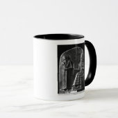 Mug Code de Hammurabi, dessus du stele (Devant droit)