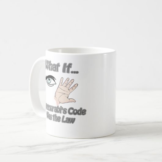 Mug Code de Hammurabis (Devant gauche)