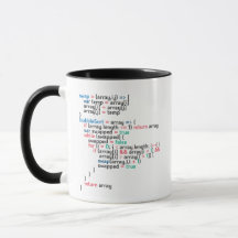 Code de programmation d'ordinateur de tri par bull