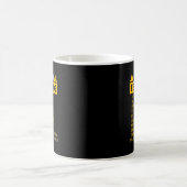 Mug Code de SMS pour personnes âgées Cool Drôle Vieill (Centre)