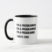 Mug Code d'écriture (Gauche)