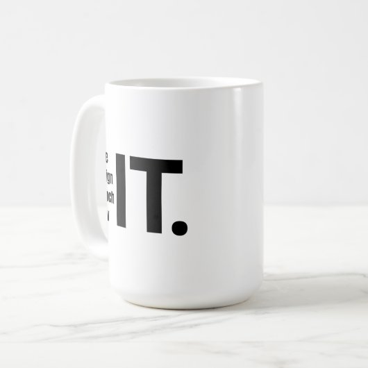 Mug Code, Design, Lancement, Développer - Technologie (Devant gauche)