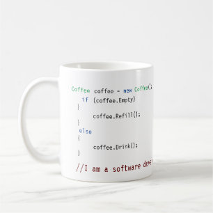 Mug Code développeur logiciel personnalisable