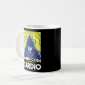 Mug Code D'Exécution De Programmer Est Mon Cardio (Devant gauche)