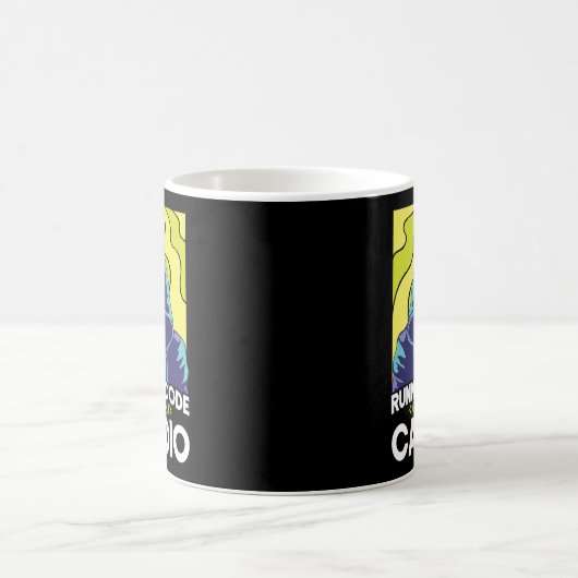 Mug Code D'Exécution De Programmer Est Mon Cardio (Centre)