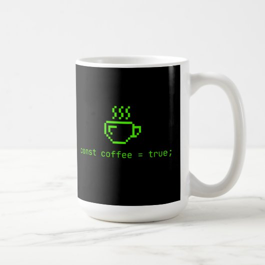 Mug Code et café La vie est bonne (Droite)