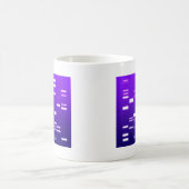Mug Code génétique ADN violet (Centre)
