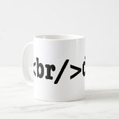 Mug code HTML (Devant gauche)