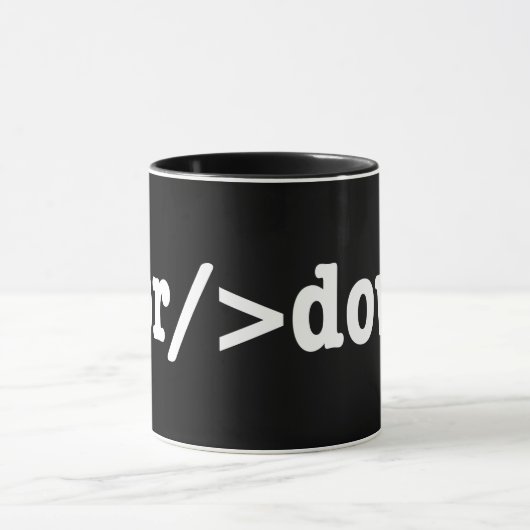 Mug code HTML (Centre)