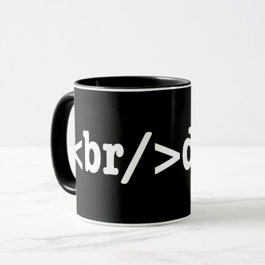 Mug code HTML (Devant gauche)