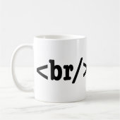 Mug code HTML de rupture (Gauche)