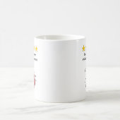 Mug Code ladybug de texte personnalisé soeur (Centre)