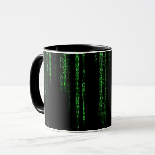 Mug Code matriciel (Devant gauche)
