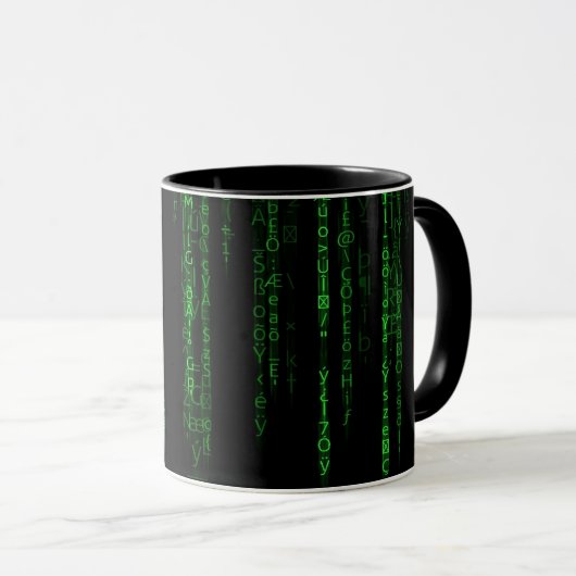 Mug Code matriciel (Devant droit)