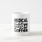 Mug Code médical Fueled by Coffee Programmer Coding (Centre)