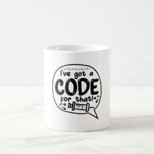 Mug Code Médicale Codage ICD J'ai un code pour ça