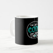 Mug Code Médicale J'ai un code pour ce code ICD (Devant gauche)