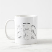 Mug Code Morse (Gauche)