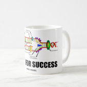 Mug Codé Pour Réussite (Réplication De L'ADN) (Devant droit)