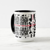 Mug Code QR (Devant gauche)