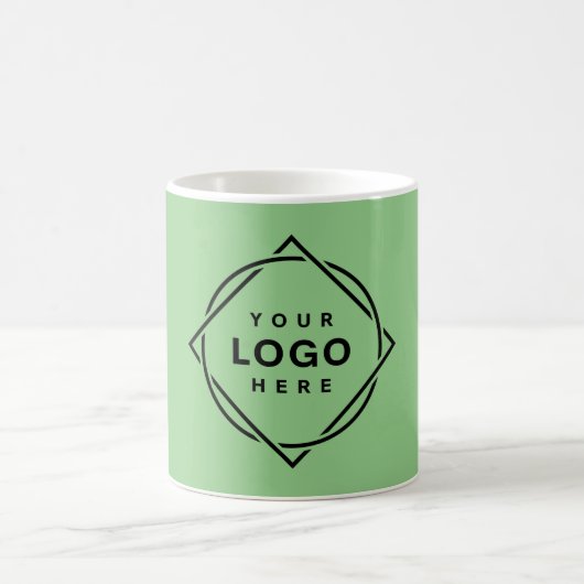 Mug Code QR noir élégant et élégant (Centre)