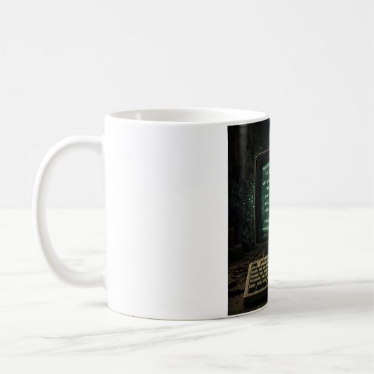 Mug Code Rétro Terminal AI Art Kimi (Gauche)