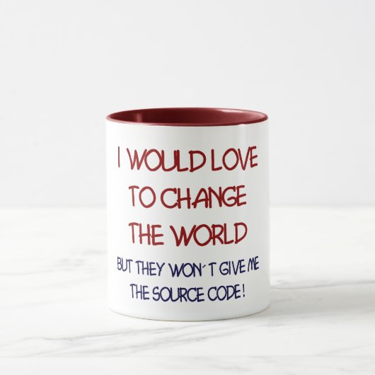 Mug code source (Centre)