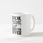 Mug Coder Médicale Café Assistant ICD Coding Cadeau (Devant droit)