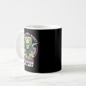 Mug Coder Tous Les Essais De Nuit Toute La Journée (Devant gauche)