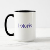 Mug "Codes textuels pour seniors" Café/Thé personnalis (Gauche)