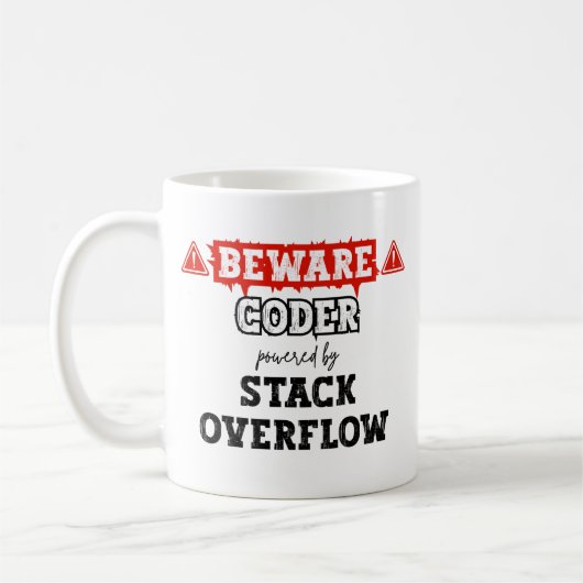 Mug Codeur alimenté par débordement de pile | Programm (Gauche)